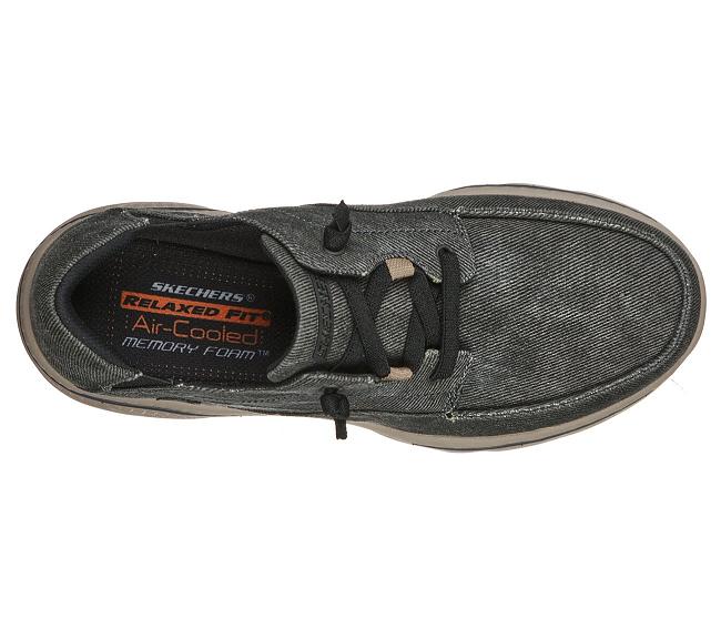 Zapatillas Skechers Hombre - Creston Negro JZBRG4750